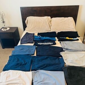 Men’s shorts, excellent condition, brand names, Hurley, Oniel, 34 Heritage